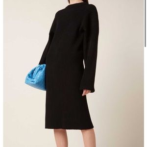 Bottega Veneta Open-Back Knitted Midi Dress